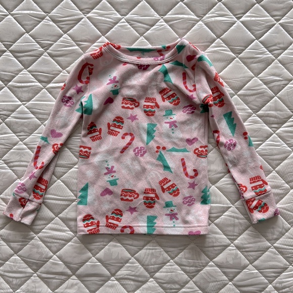 Cat & Jack Brand Christmas Pajama Set - Size 3T - Picture 4 of 5